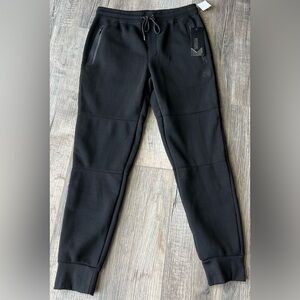 RBX Men's Black Jogger Pants with Zip Pockets